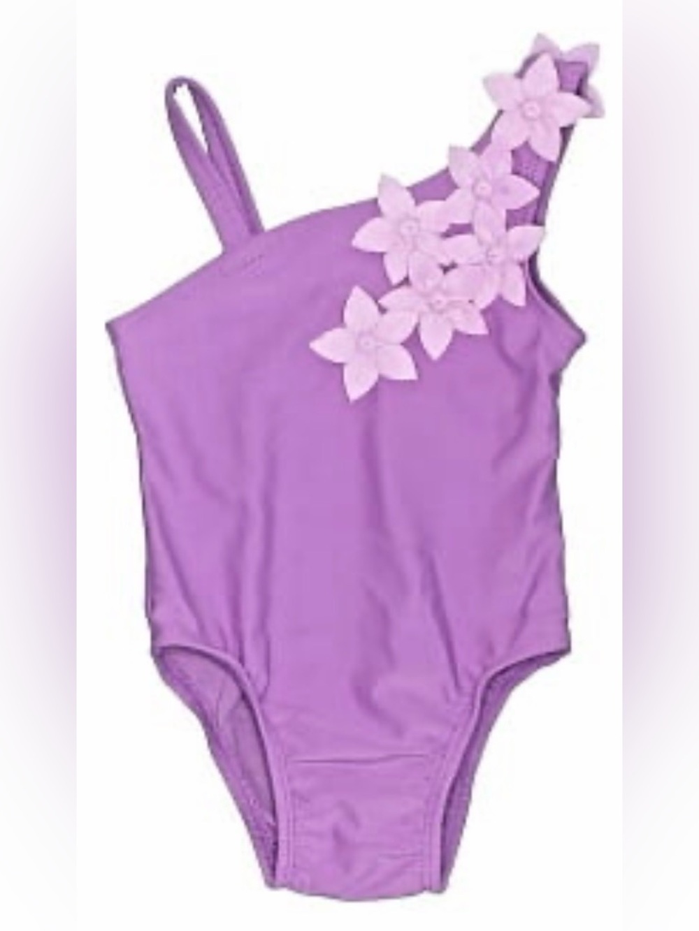 New Girls Swimsuit One piece, Lavender Size 3T